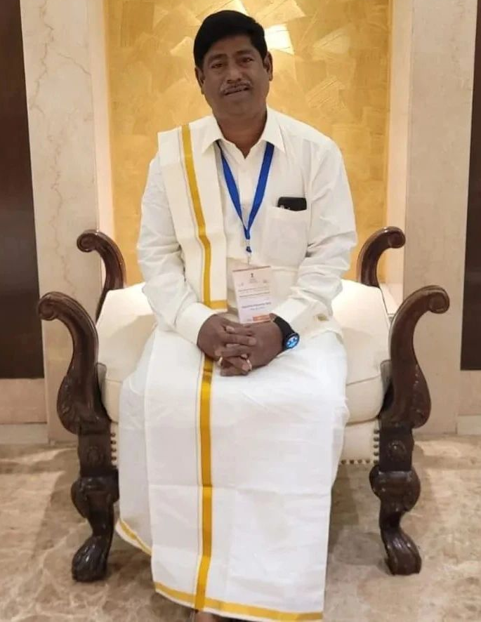 Portrait of Velayudham Srinivasulu Reddy