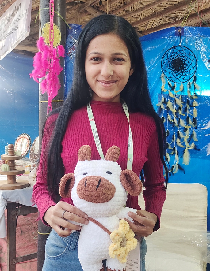 Portrait of Khushi Gupta: Redefining Handmade Artistry with THE HAPPY HEARTS